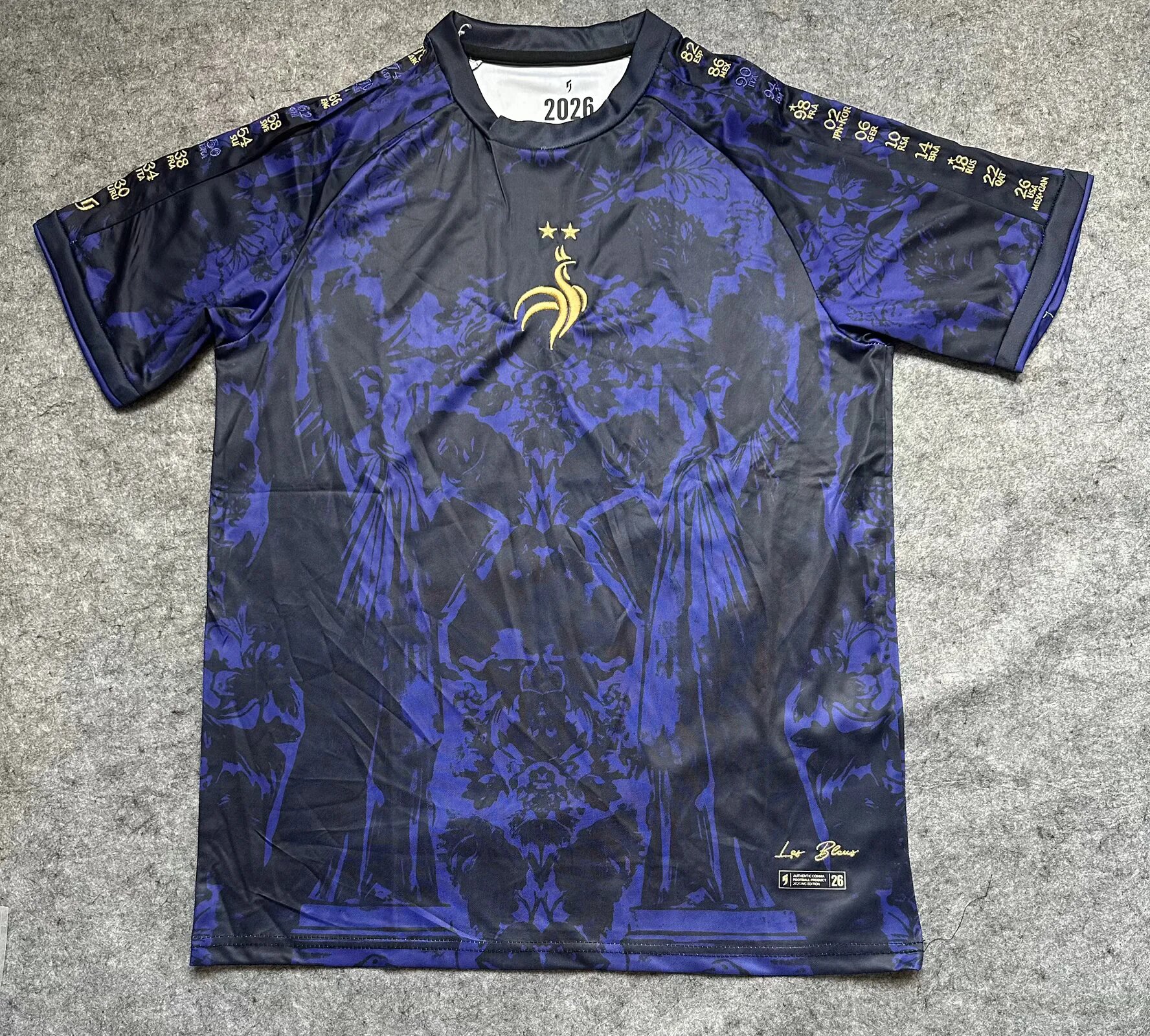 AAA Quality France 26/27 Special Black/Blue Jersey
